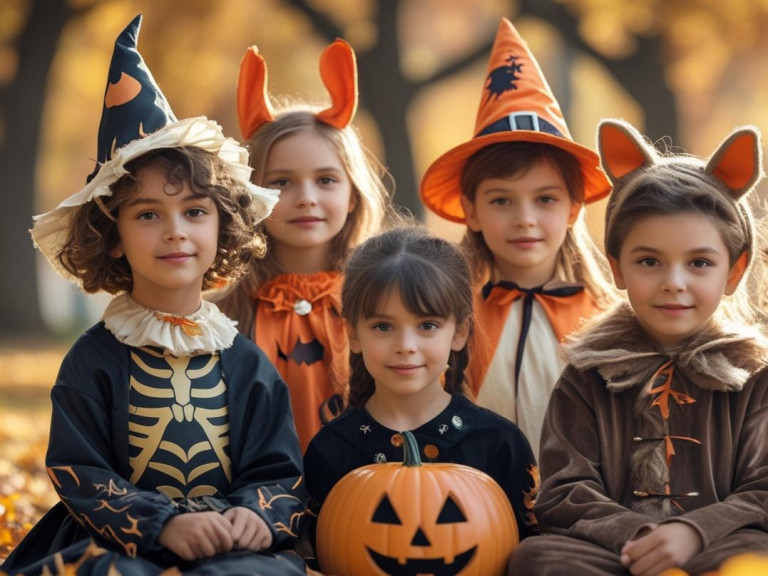 Dětské kostýmy na Halloween: Od roztomilých dýní po malá strašidla