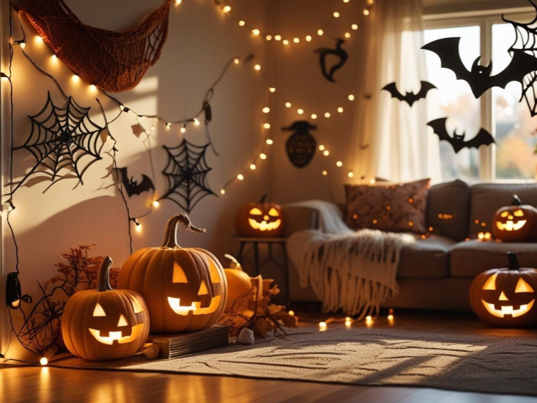 Jak spojit Halloween s podzimní výzdobou domova