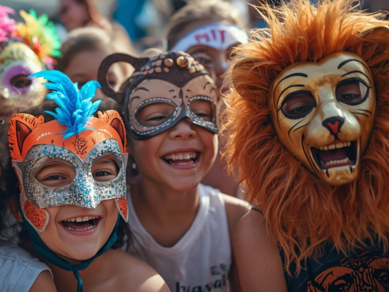 Jak vytvořit jednoduchou dětskou masopustní masku s PartyWorld produkty