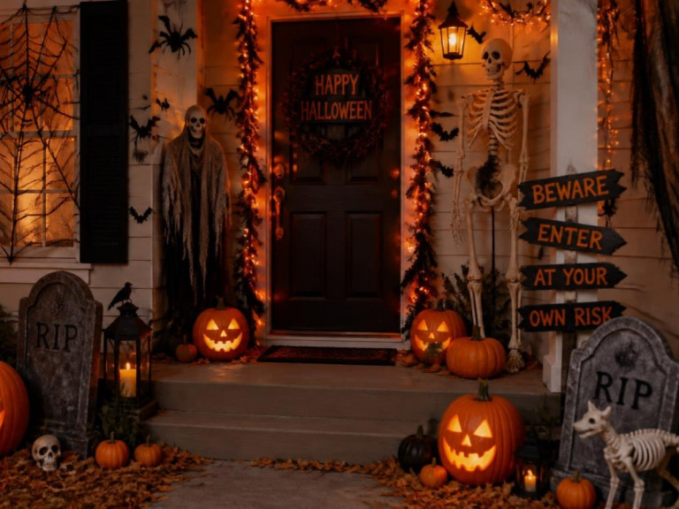Halloweenská výzdoba: proměňte svůj domov v strašidelně útulné místo