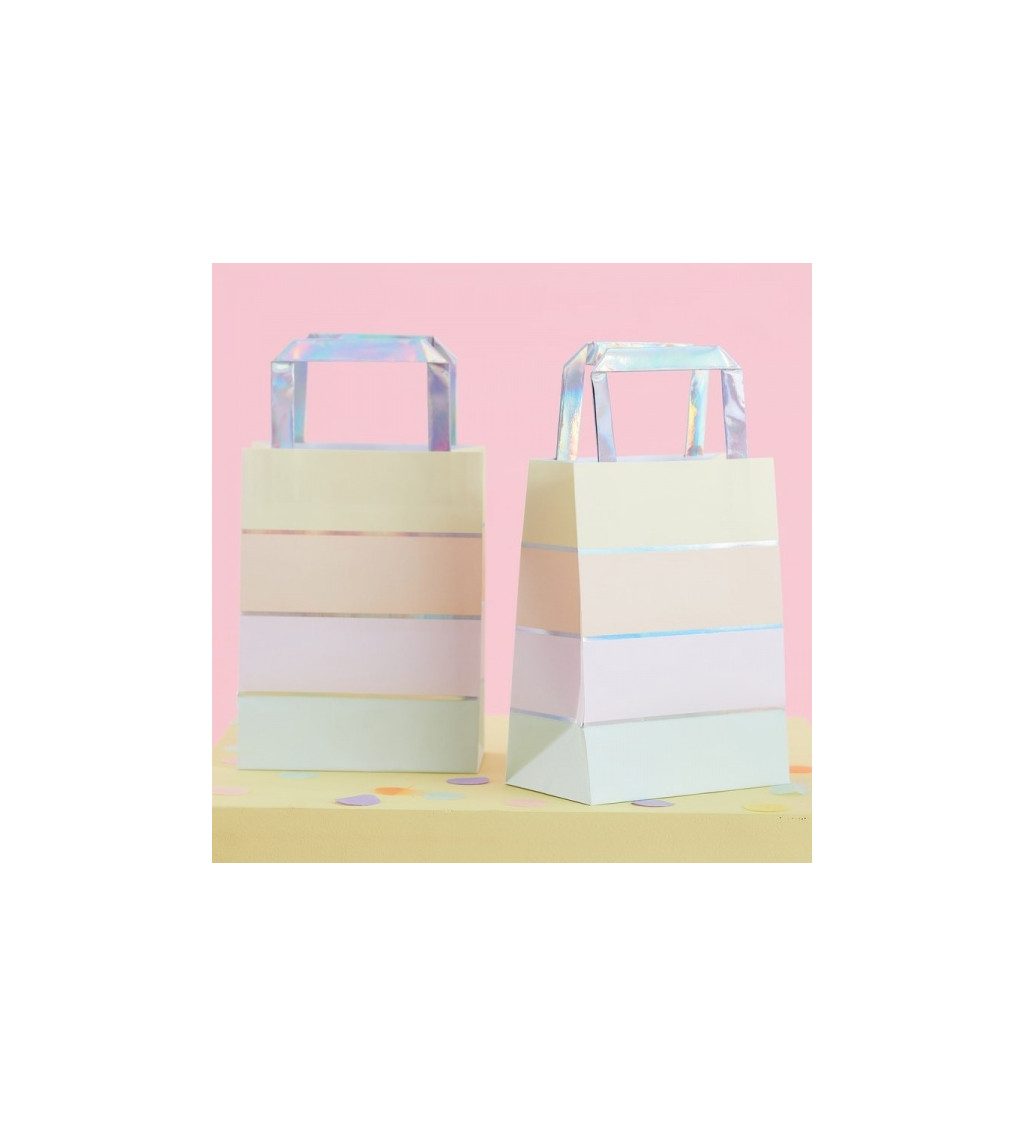 Dárkové tašky- pastelové
