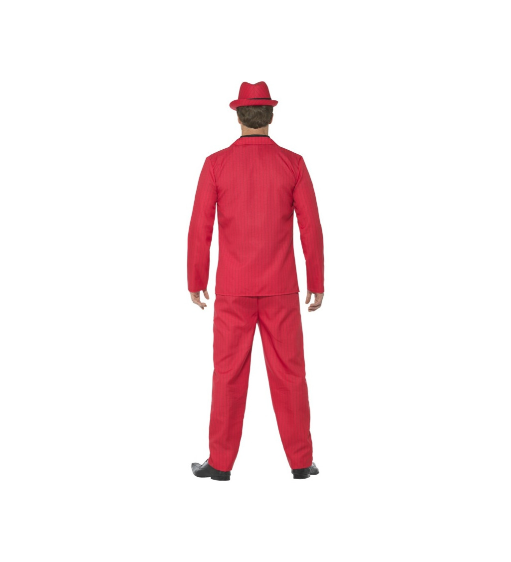 Pánský kostým - červený oblek