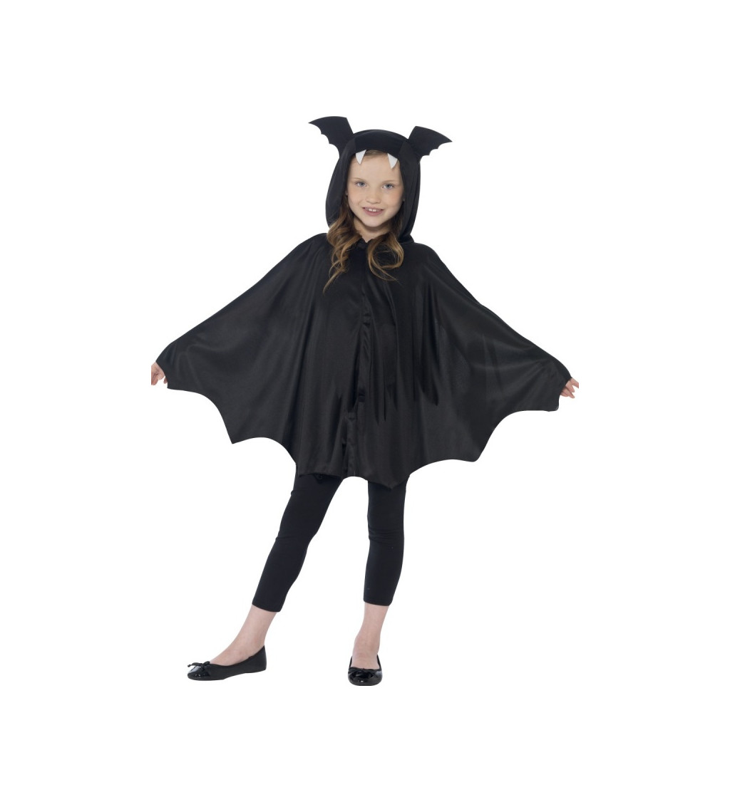 Dětský kostým -  Plášť netopýrek