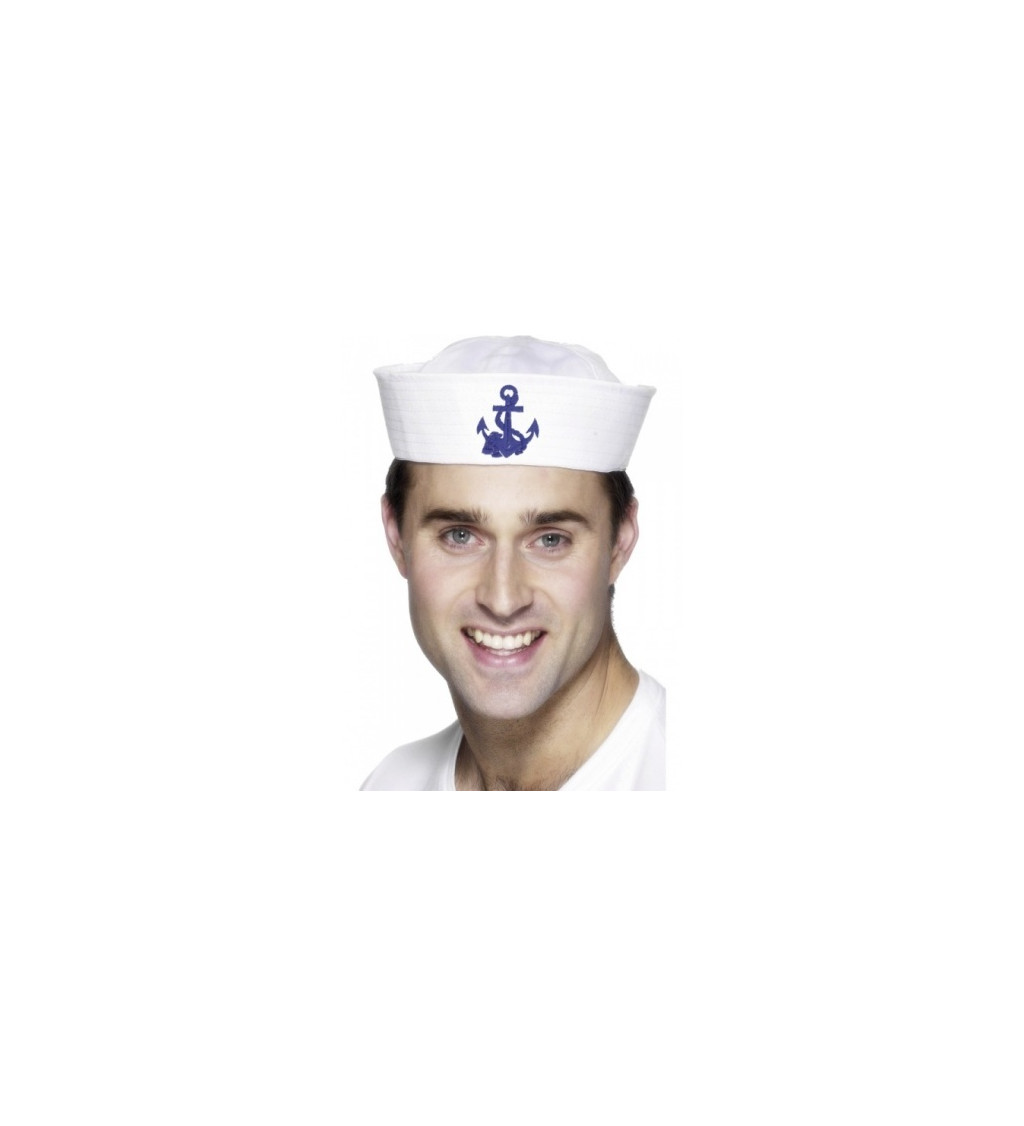 Námořnická čepice - bílá 