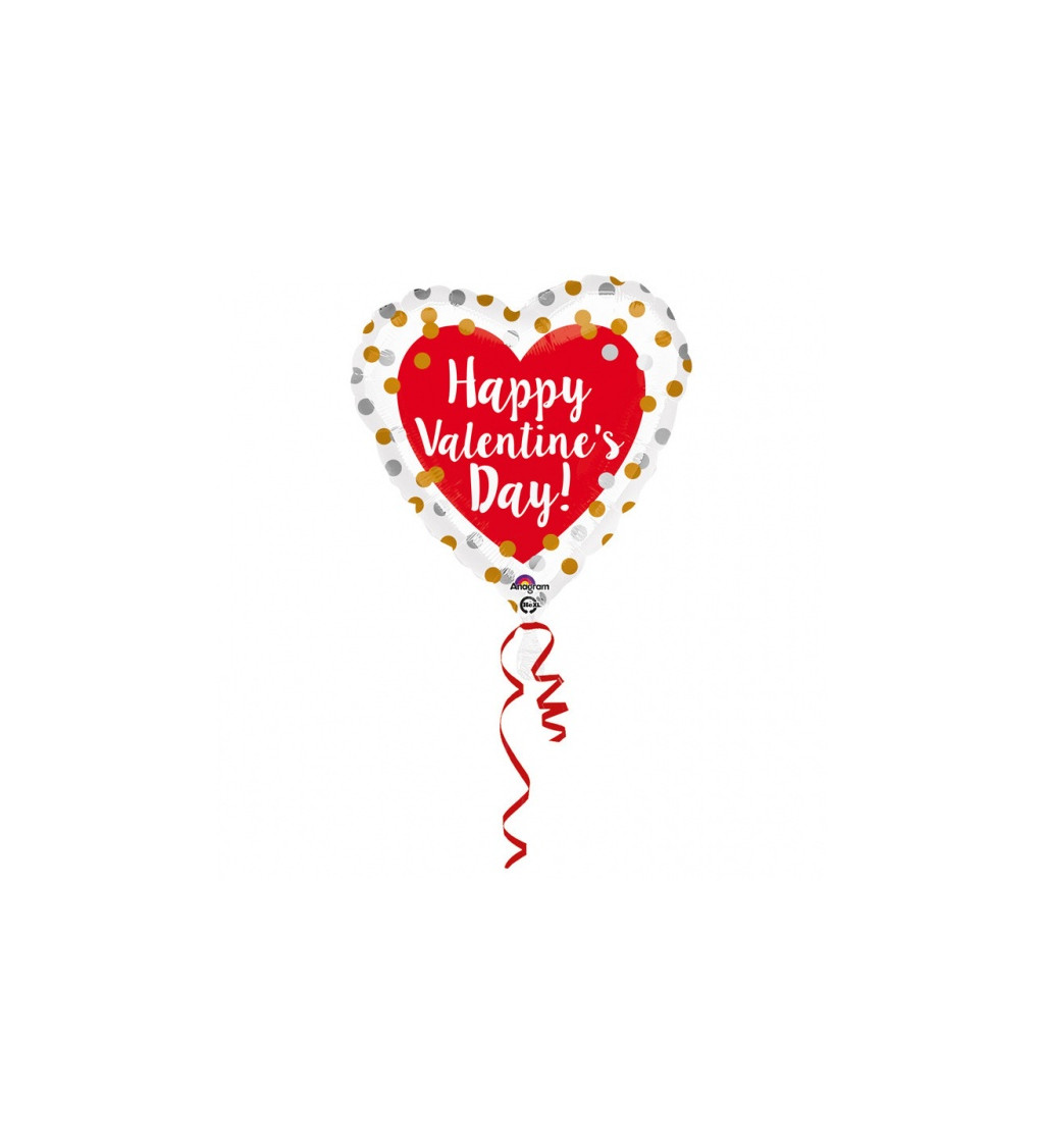 Fóliový balónek - Valentýn