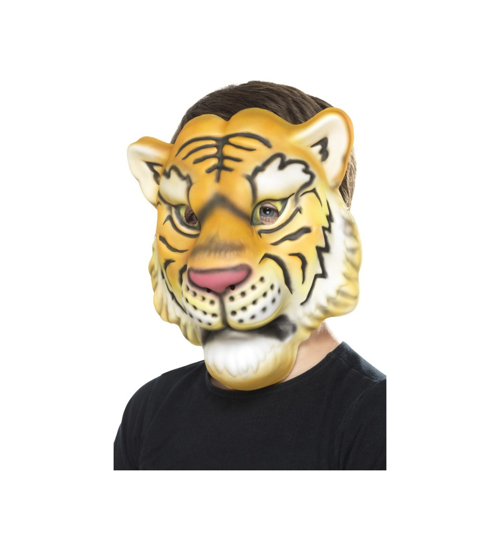 Plastová maska Tygra