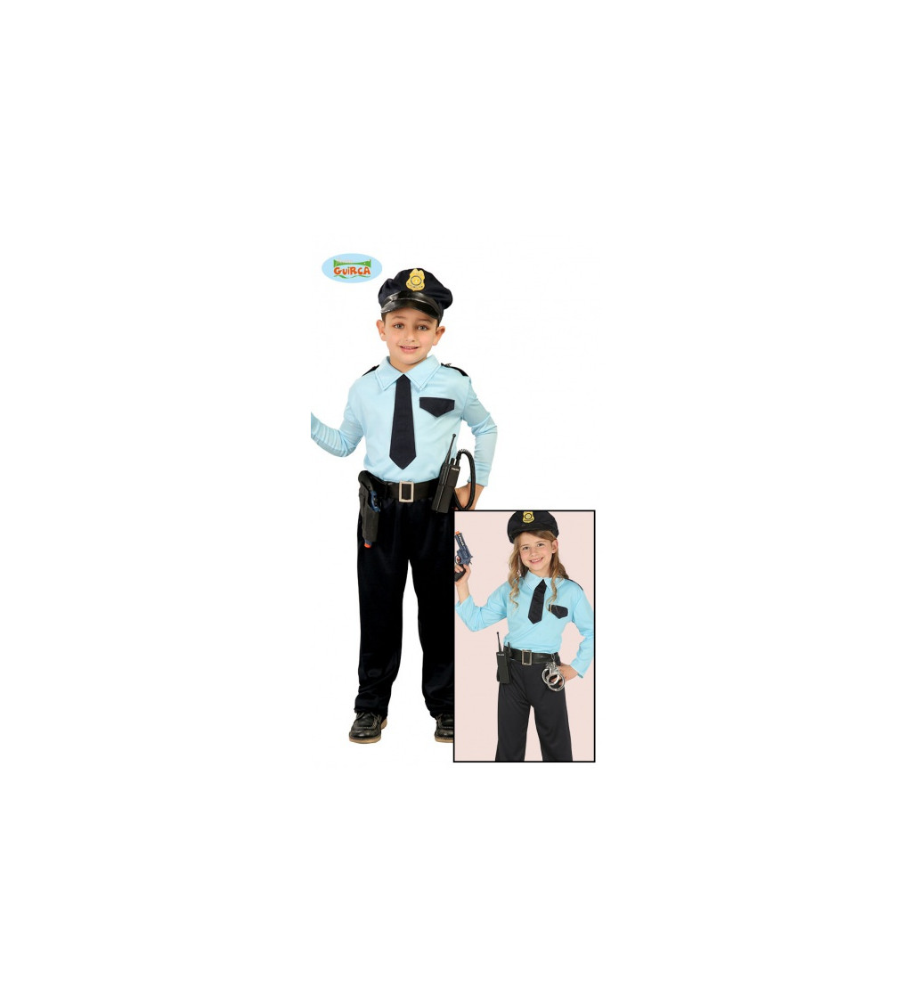Dětský kostým - unisex Policista