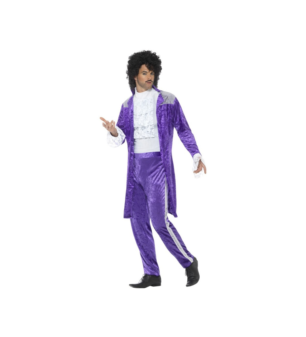 Pánský kostým zpěváka - Prince