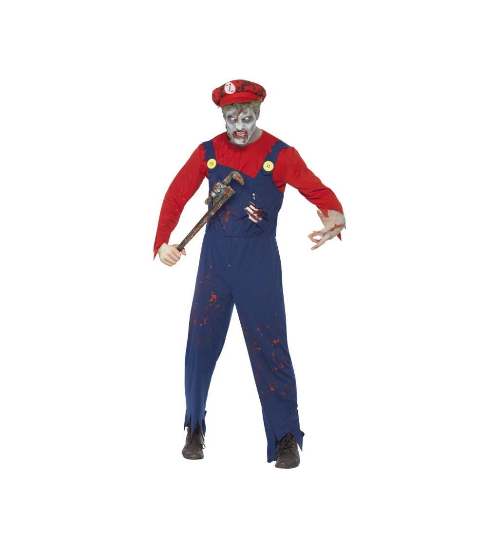 Pánský kostým - Zombie instalatéra