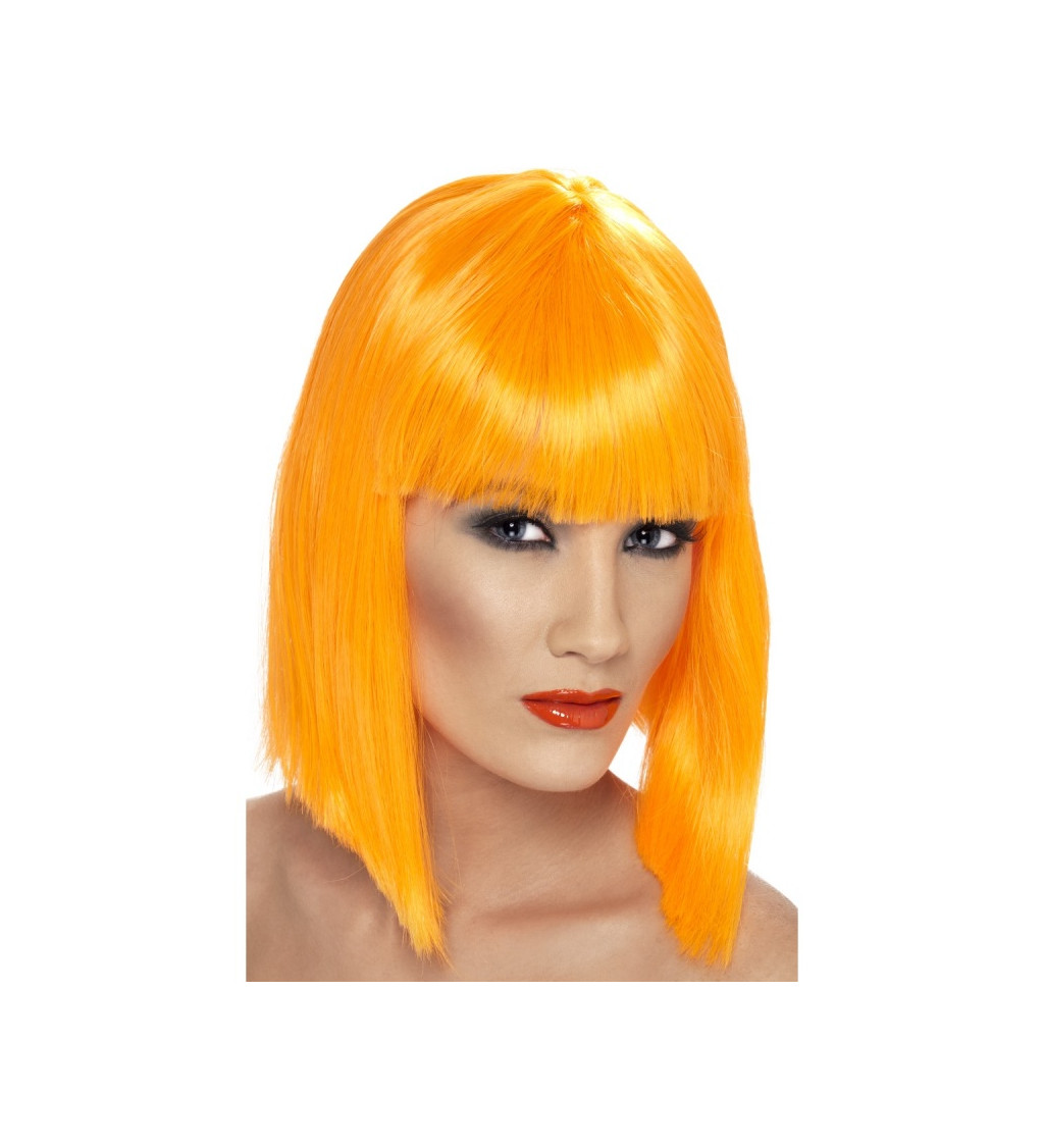 Dámská paruka Glam - oranžová