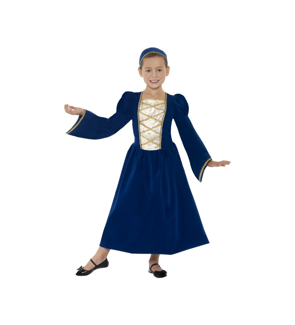 Dětský kostým - Princezna tudorovská