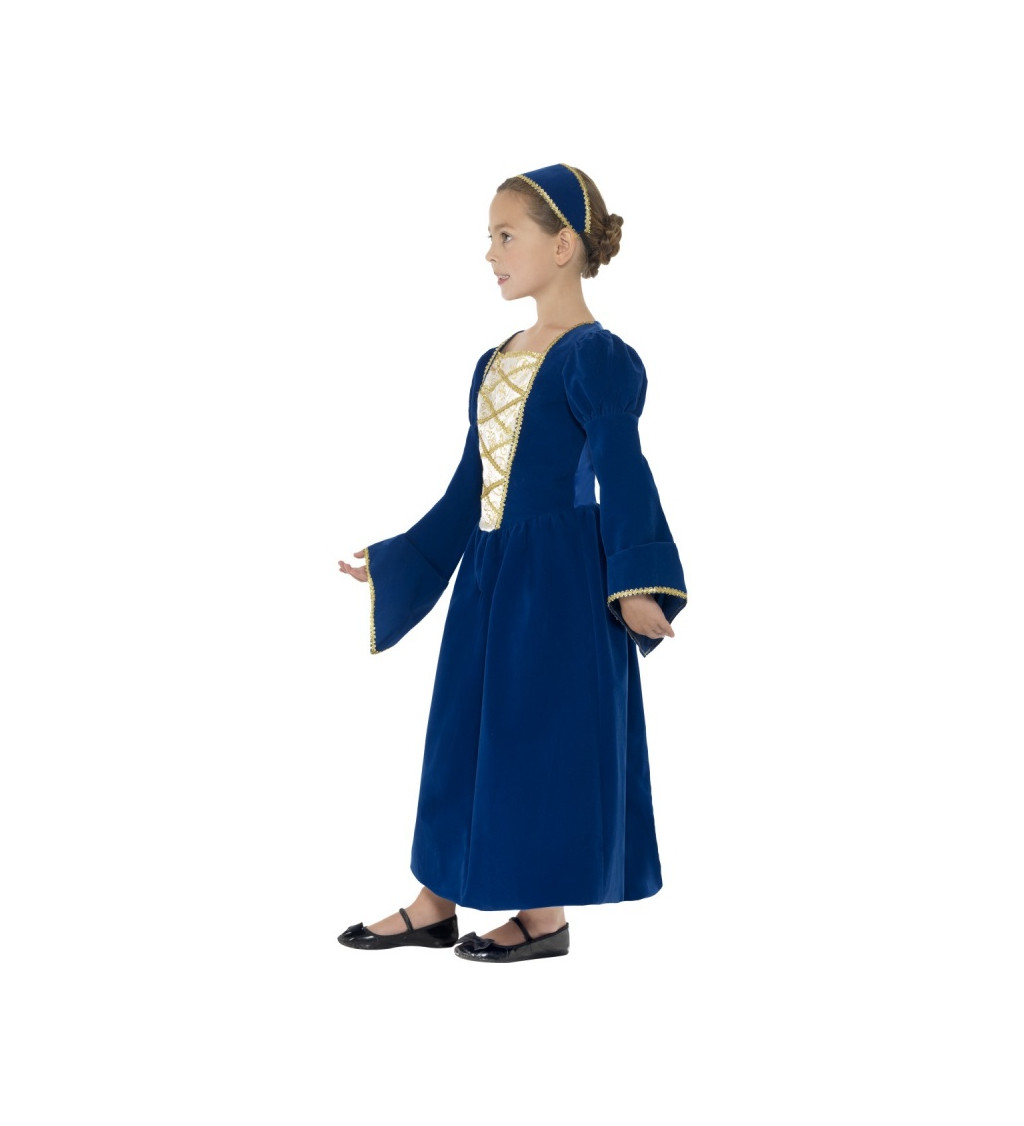 Dětský kostým - Princezna tudorovská