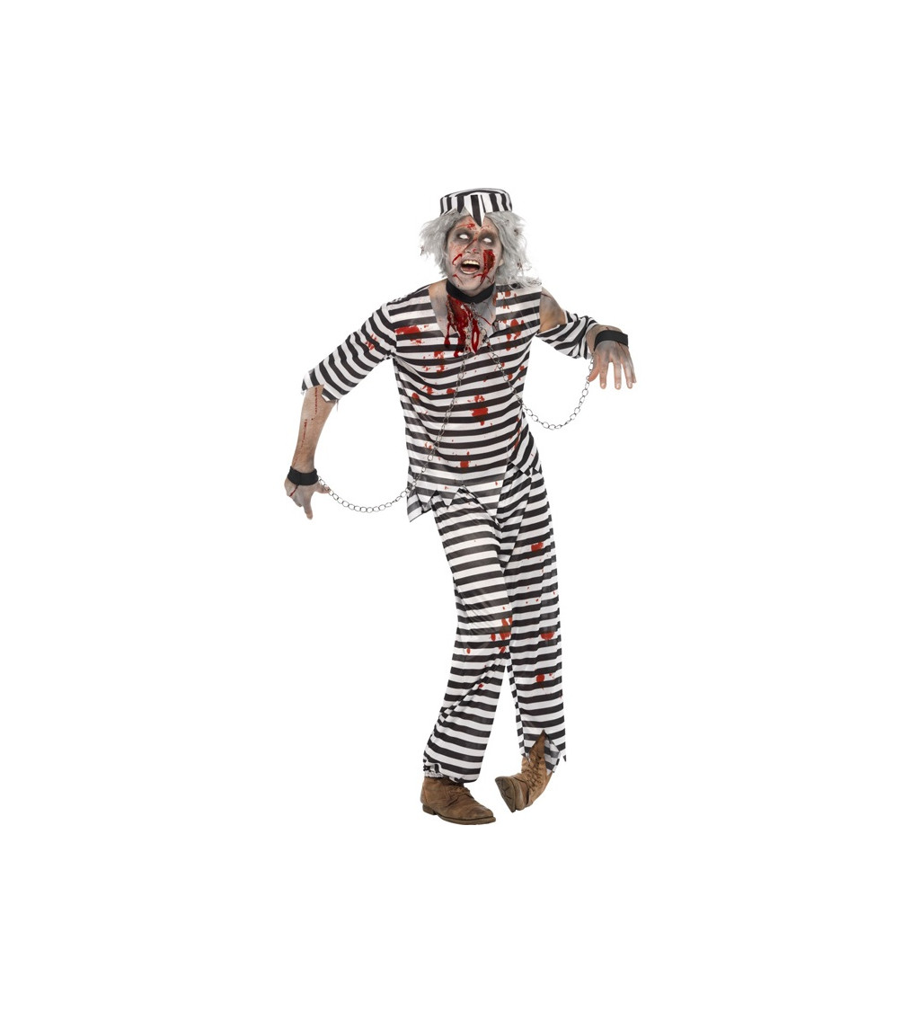 Pánský kostým - Zombie vězeň