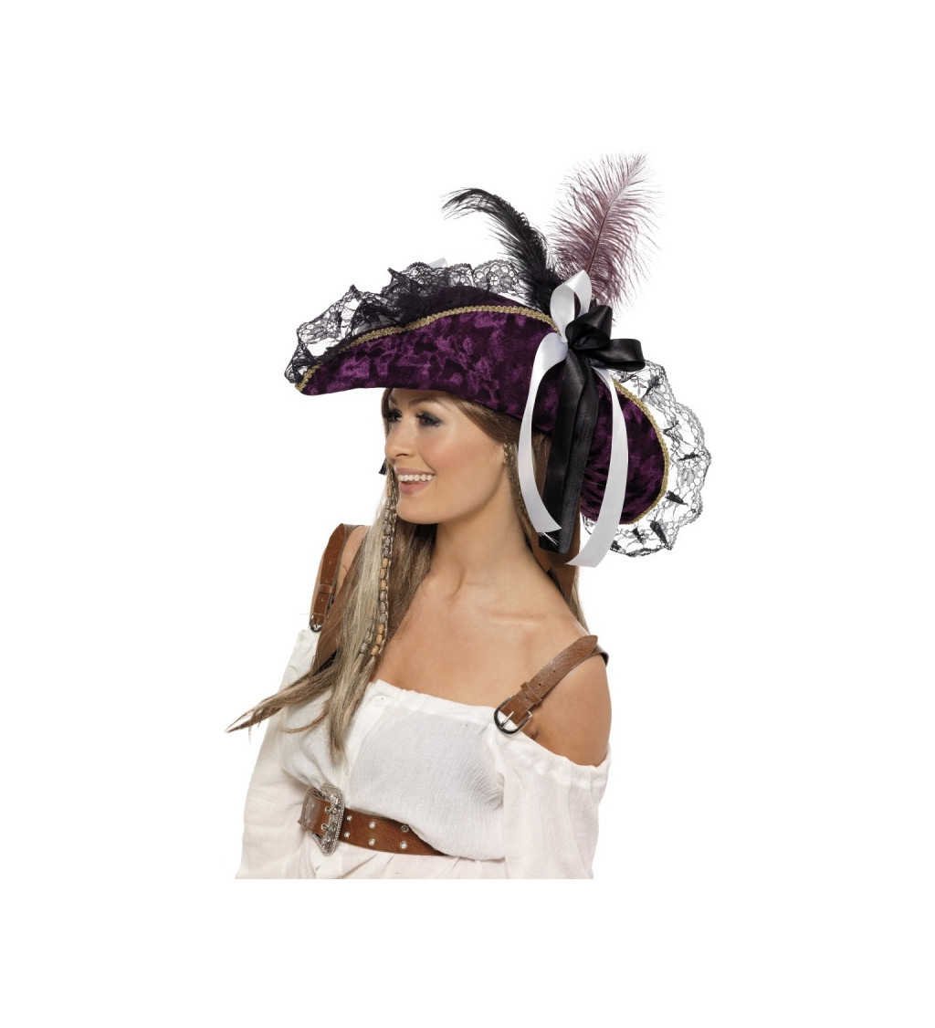 Pirátský klobouk - dámský
