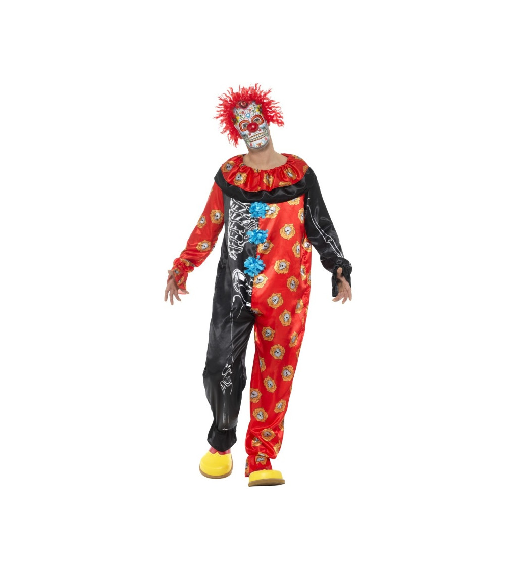 Pánský kostým - klaun - Day of the Dead