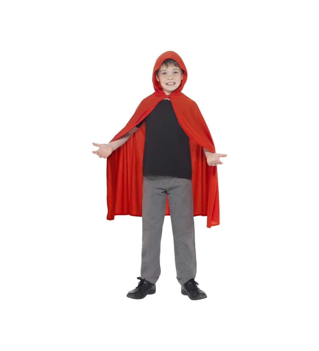 Dětský plášť pro Červenou Karkulku