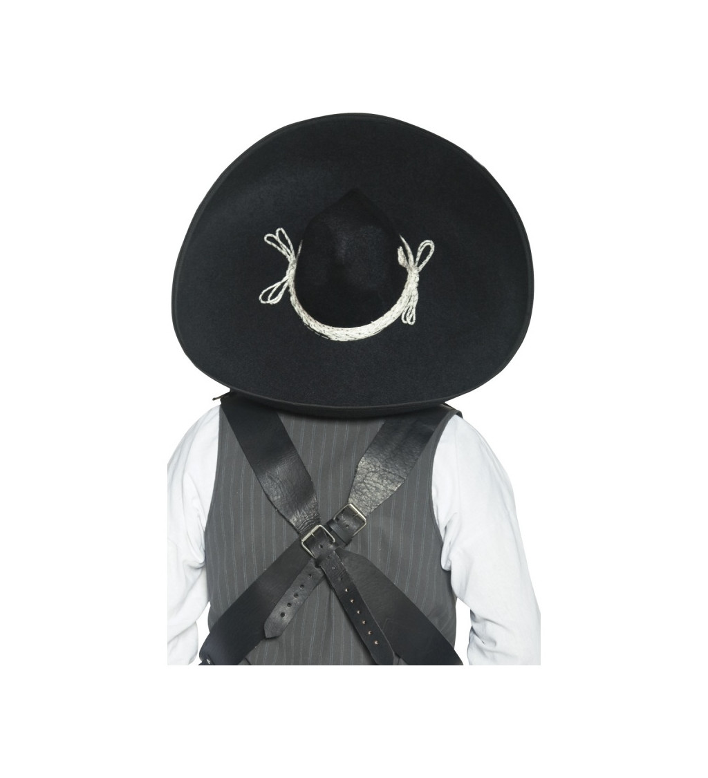 Sombrero - černá barva