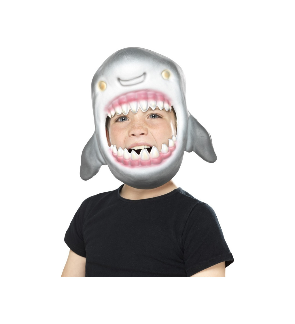 Dětská halloween maska Žralok