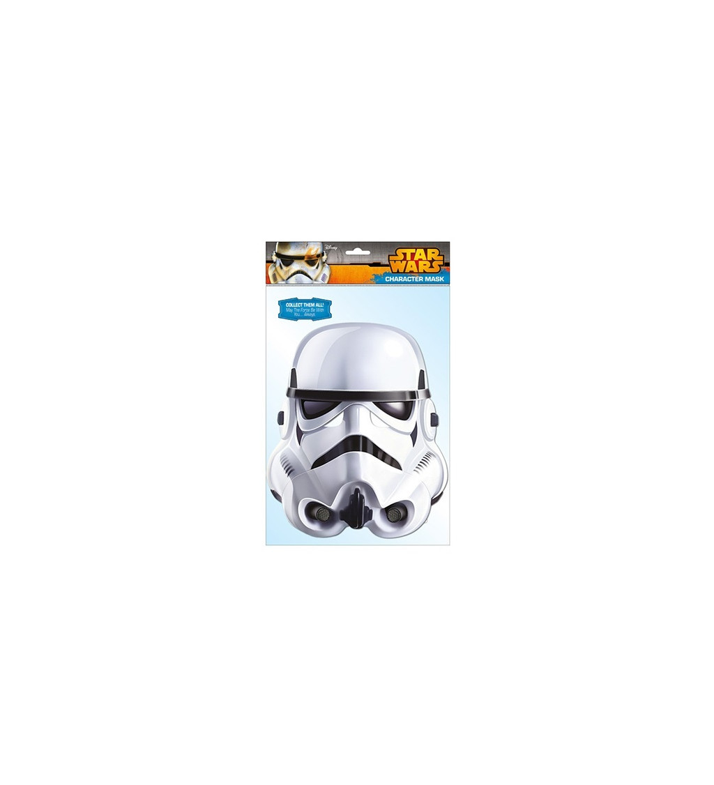 Papírová maska - Stormtrooper