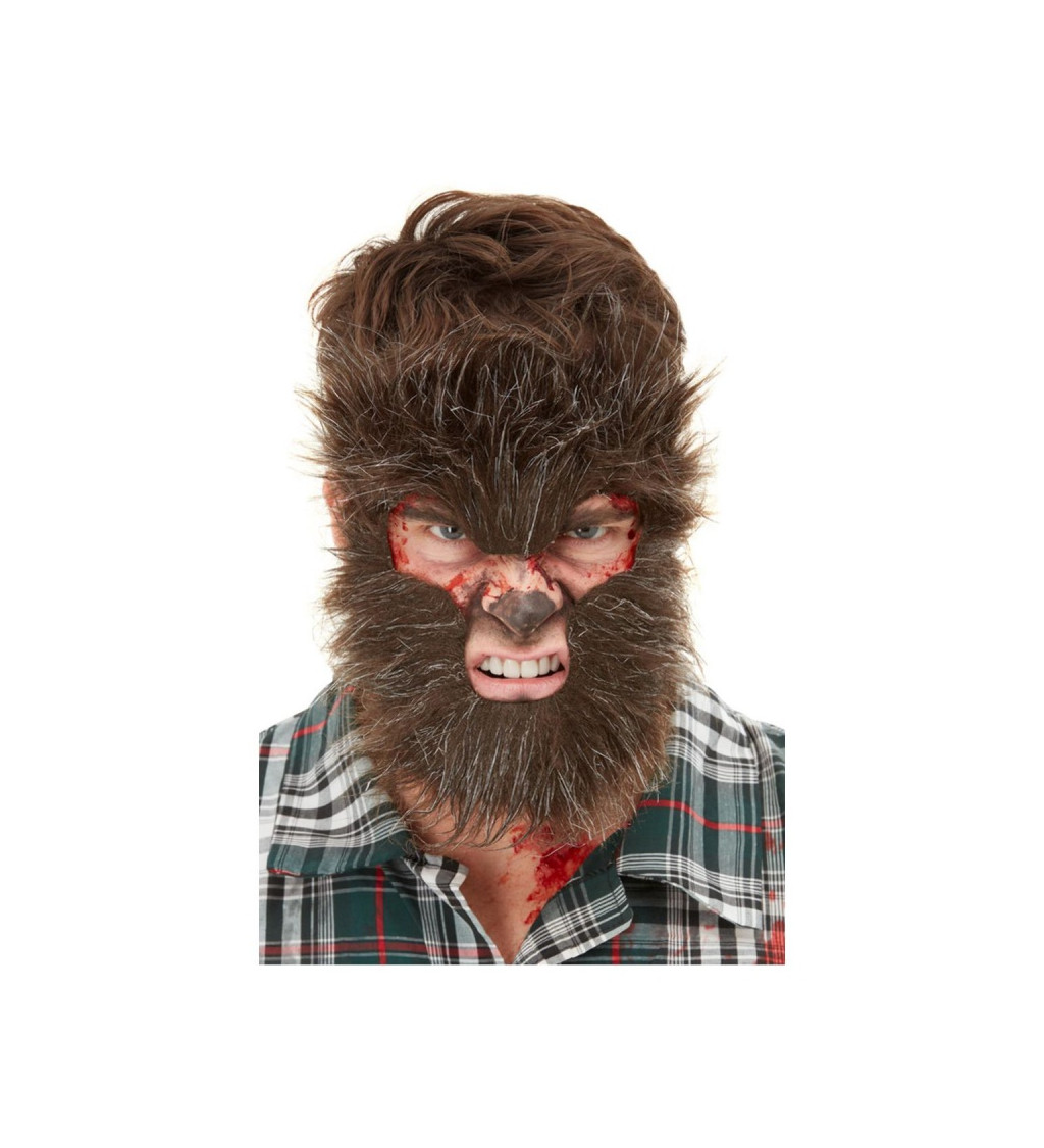 Karnevalová maska - Vlkodlak