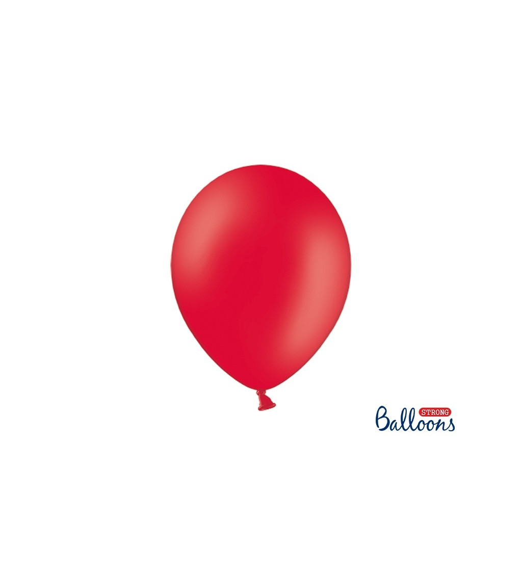 Latexové balónky 30 cm červené, 10 ks