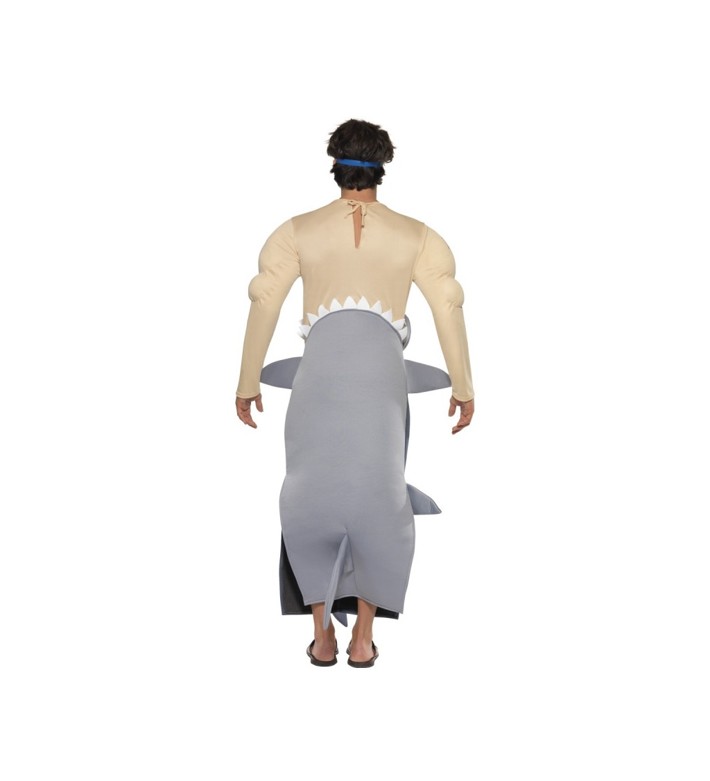 Pánský kostým - Žralok s člověkem