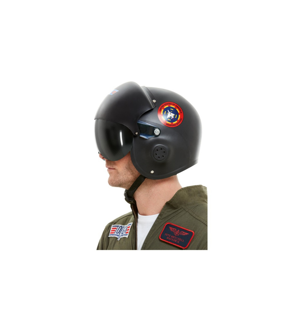 Luxusní helma pro pilota - Top Gun