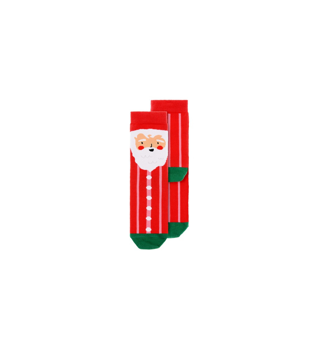 Vánoční ponožky vel. 30-31 - Santa