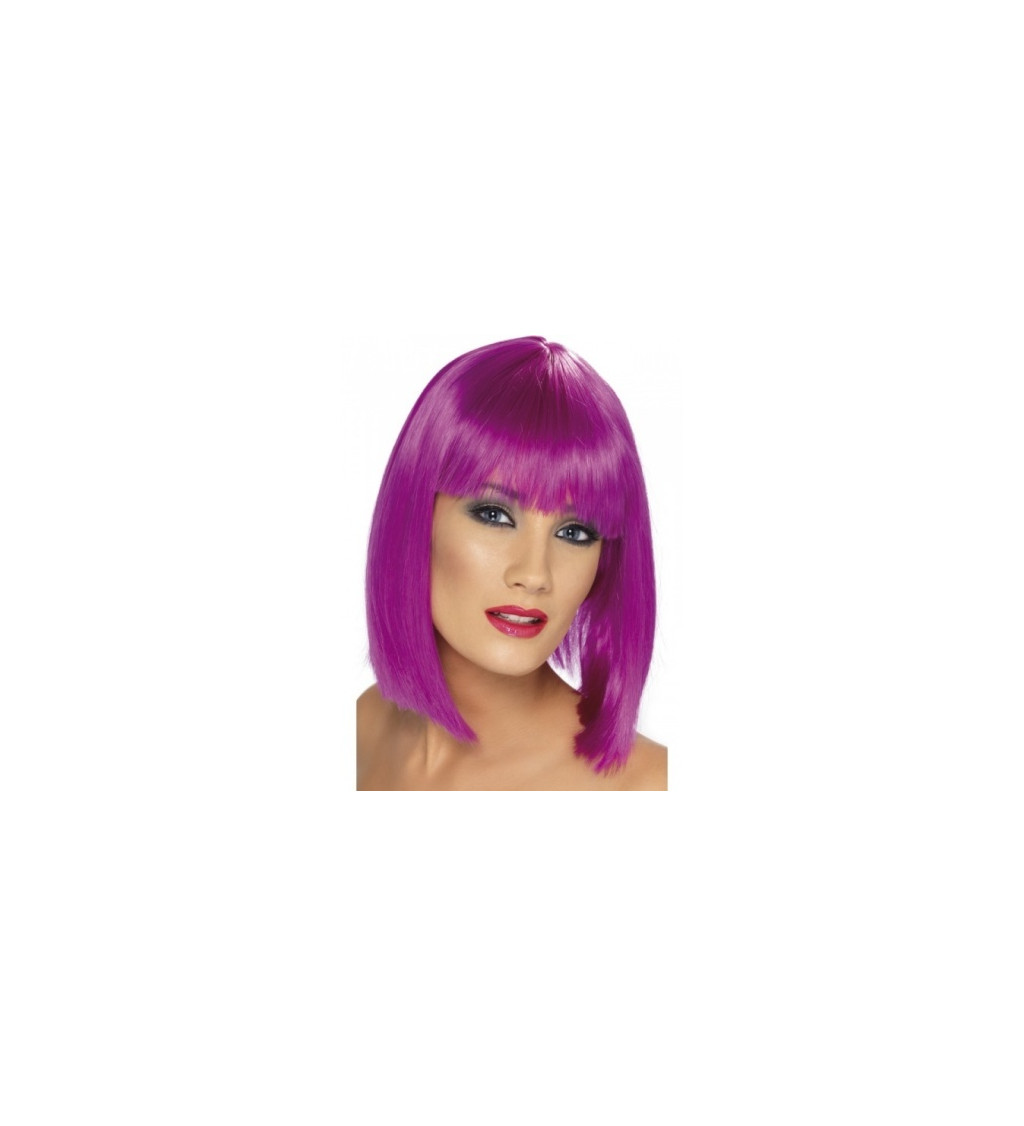 Dámská paruka Glam - fialová