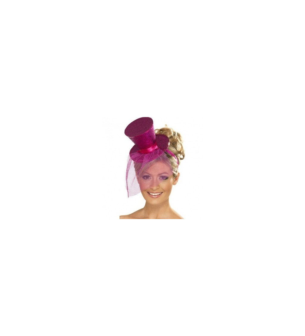 Malý klobouček - růžový