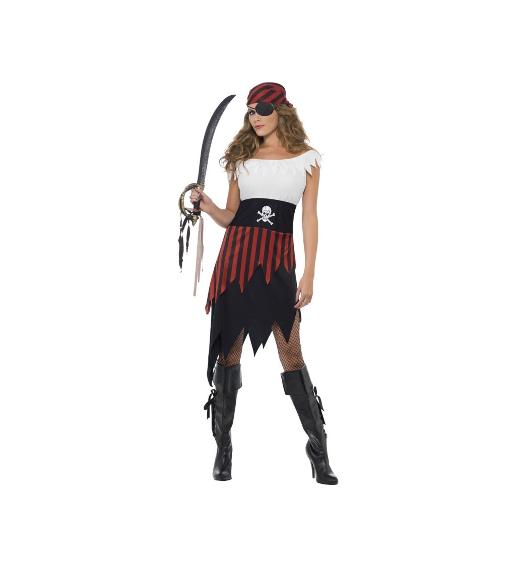 Dámský kostým - Pirátka z Temného korábu