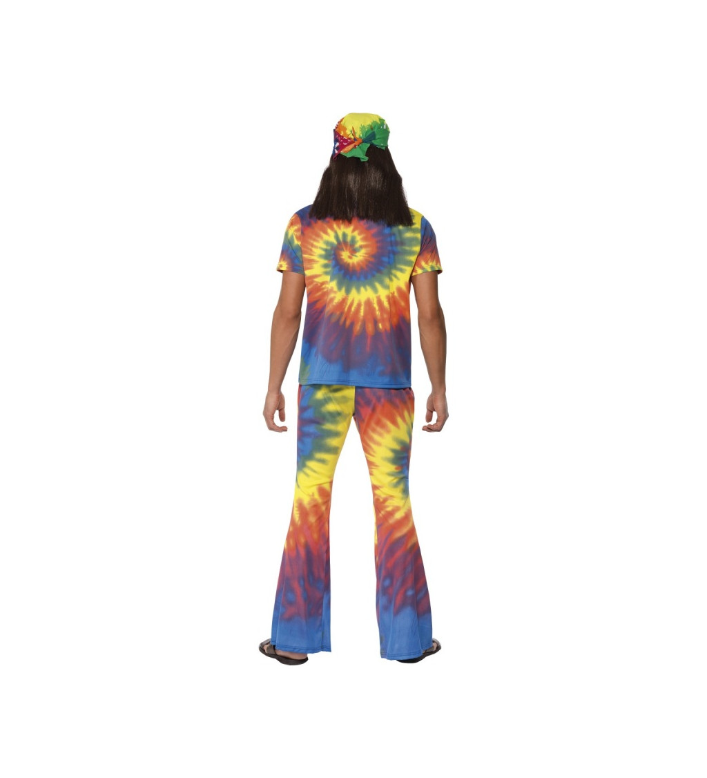 Pánský kostým - Hippie duha - pánský