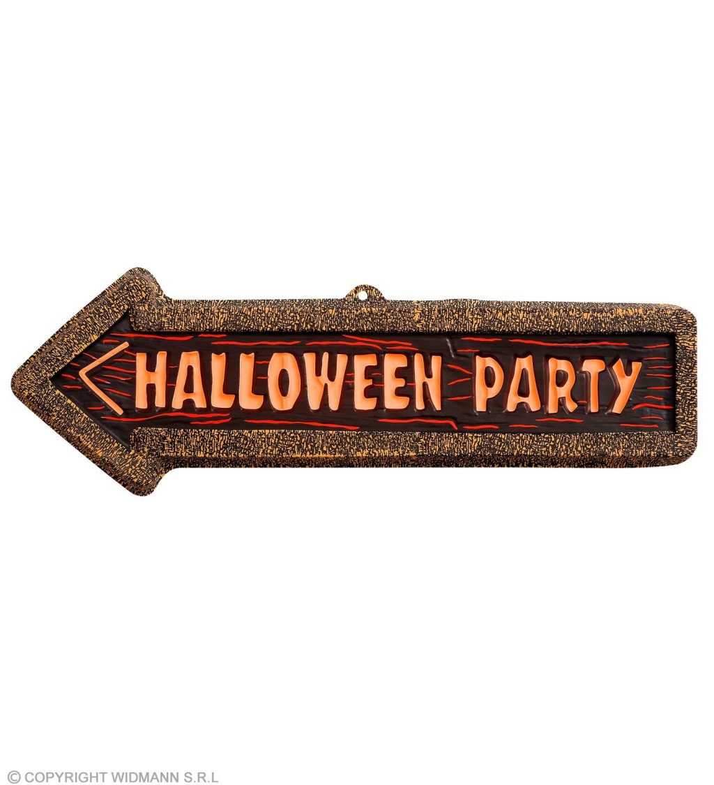 Dekorace - Halloween party šipka