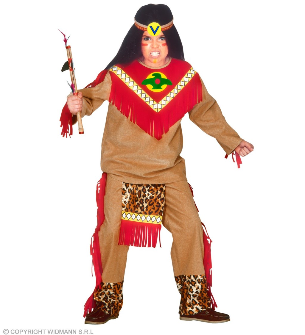 Dětský kostým - Indiánský mladík IV