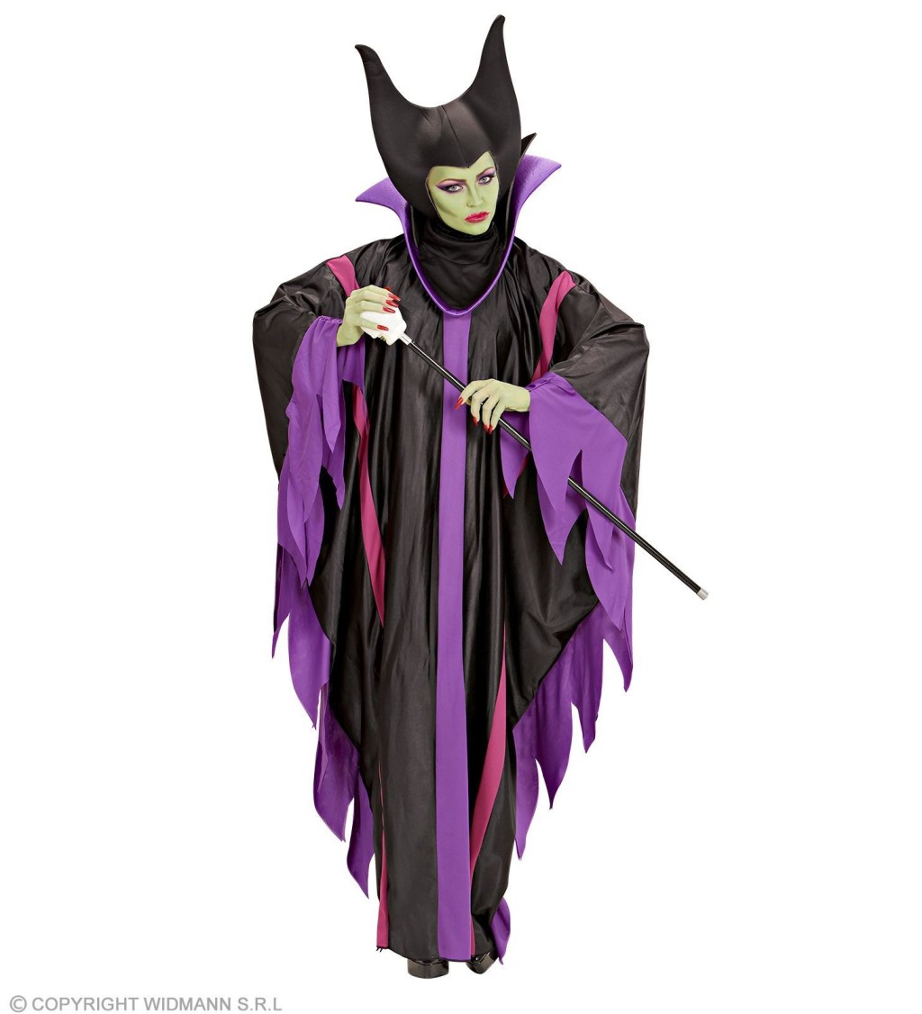 Dámský kostým - Maleficia - pohádková čarodějnice