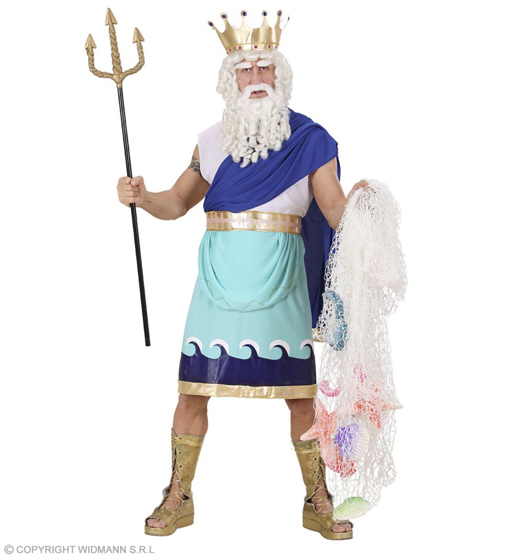 Pánský kostým Bájný Poseidon