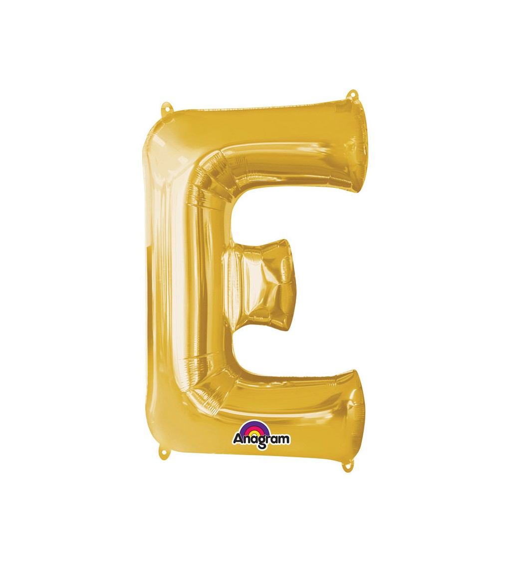 Zlatý fóliový balónek E