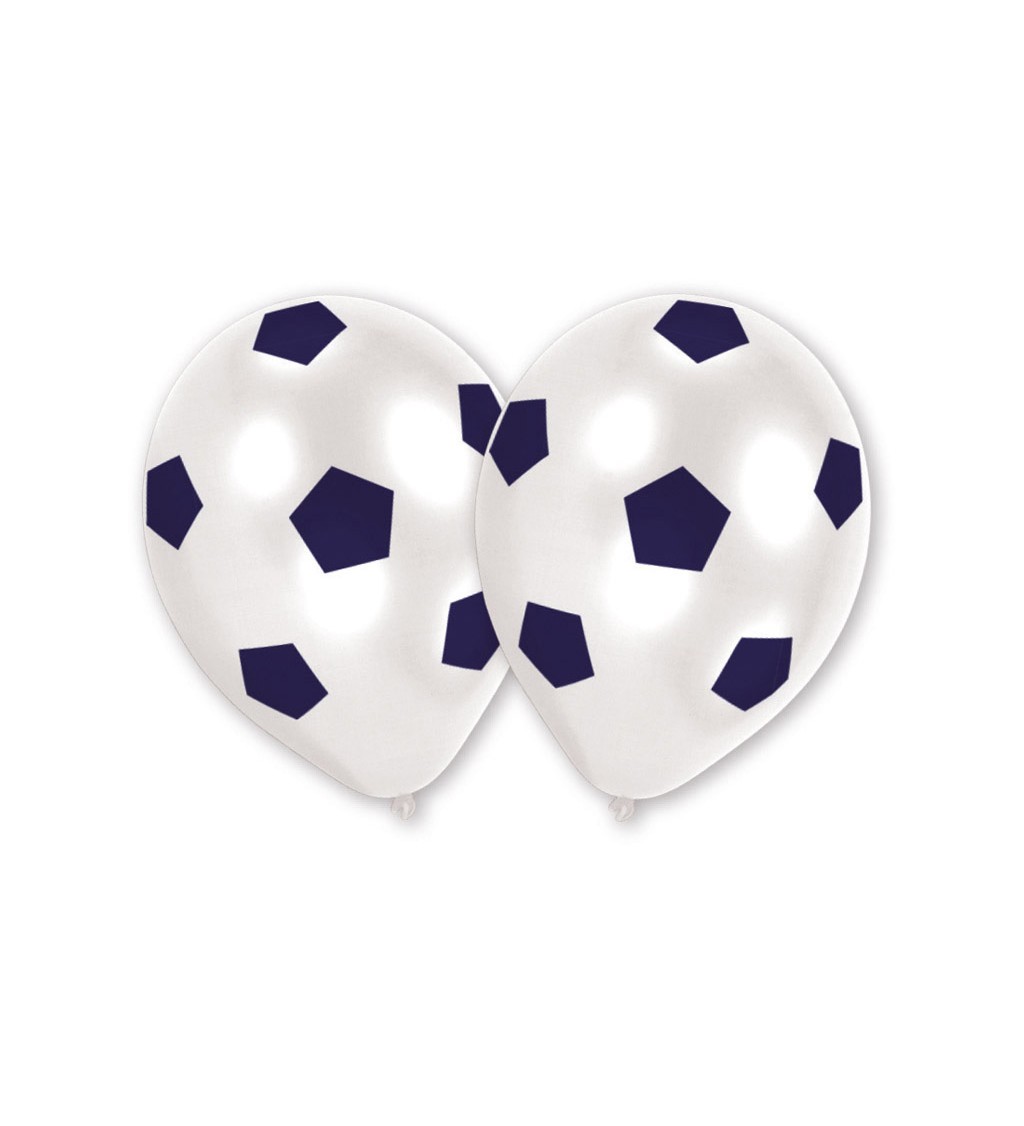 Latexové balónky 25,4 cm fotbalové míče, 8 ks
