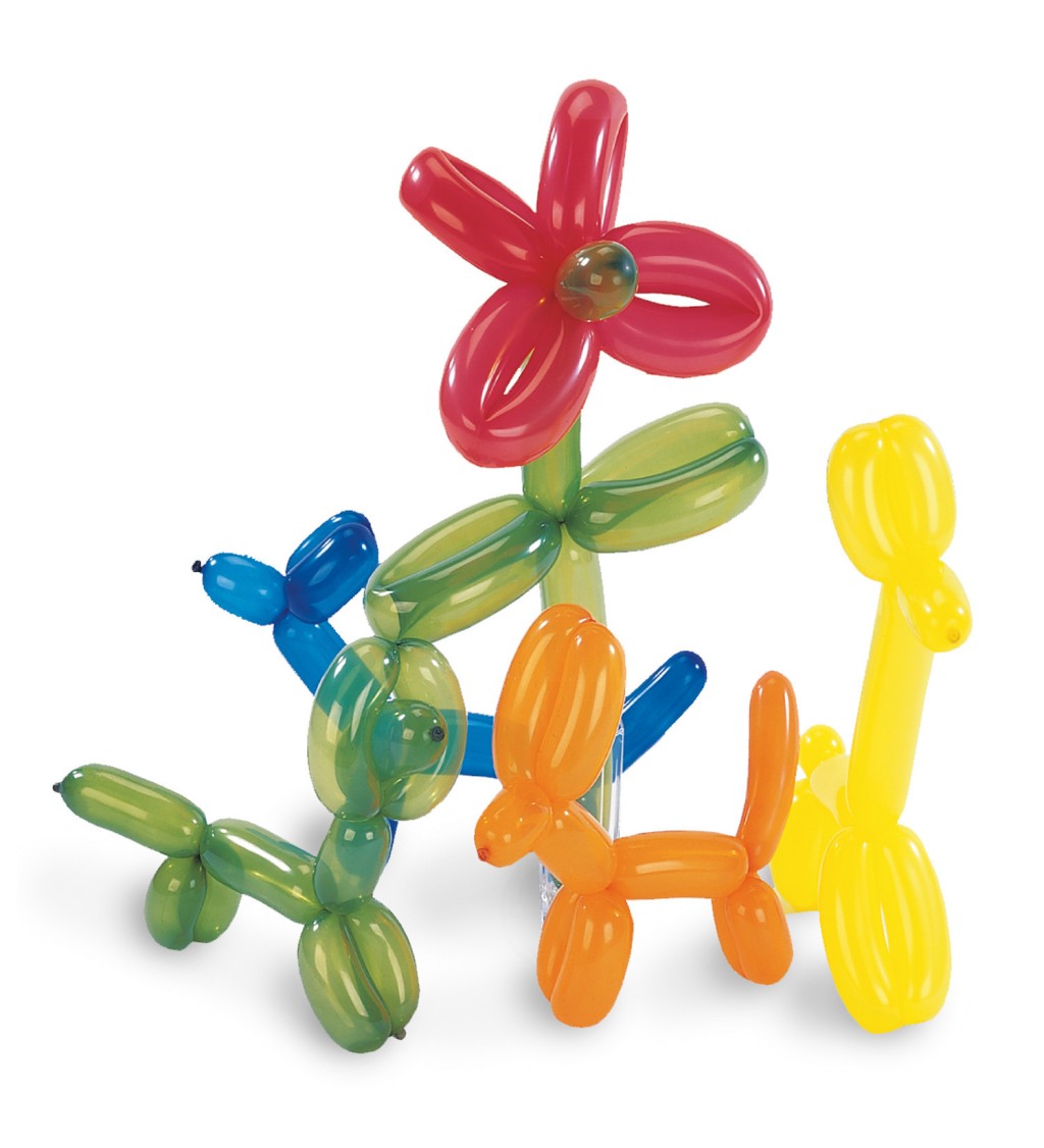 Latexové balónky tvarovací mix 50 ks