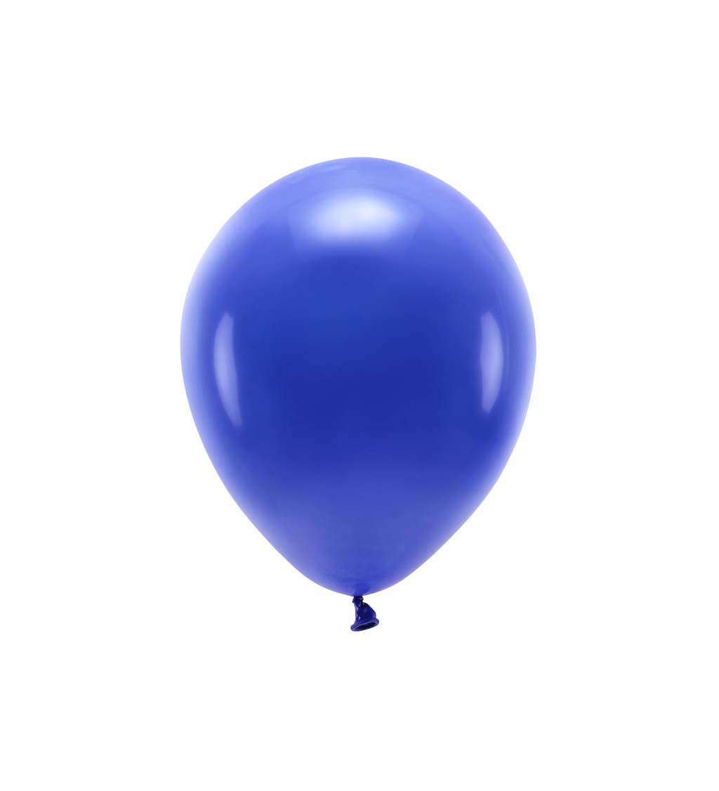 EKO Latexové balónky 30 cm pastelové, modré, 10 ks