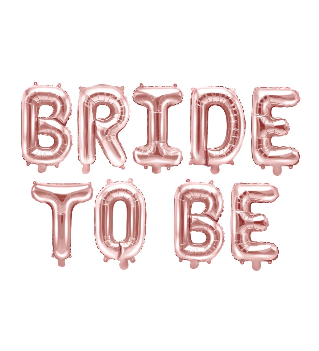 Bride to be - fóliový balónek