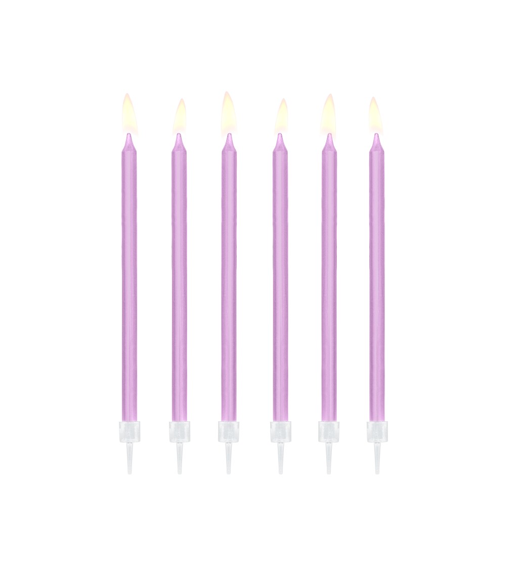Svíčky fialové
