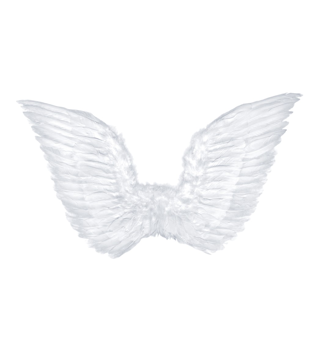 Bílá andělská křídla
