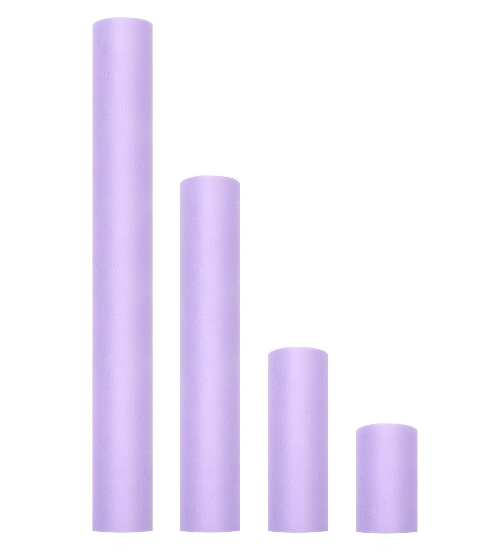 Jednobarevný lila tyl - 0,15 m