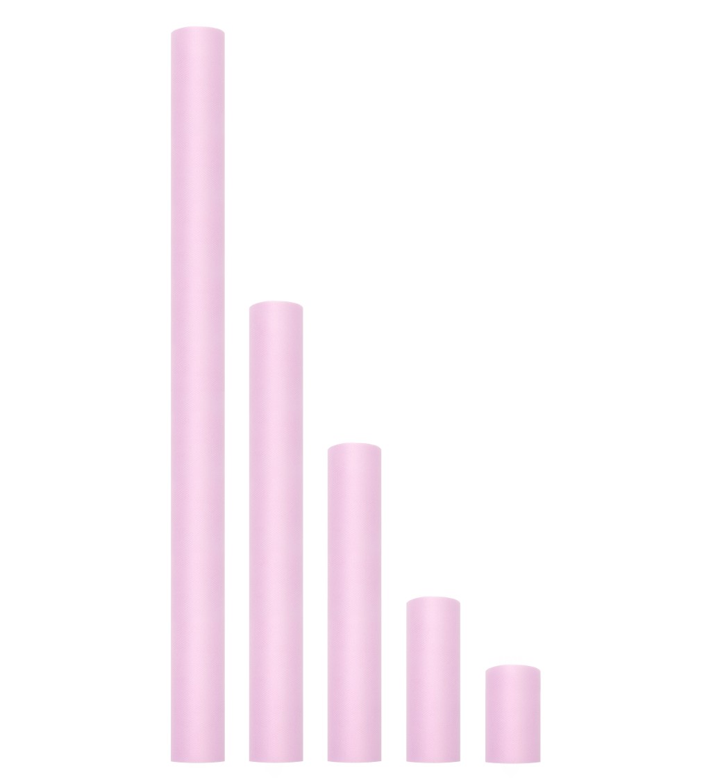 Jednobarevný jasně růžový tyl - 0,15 m