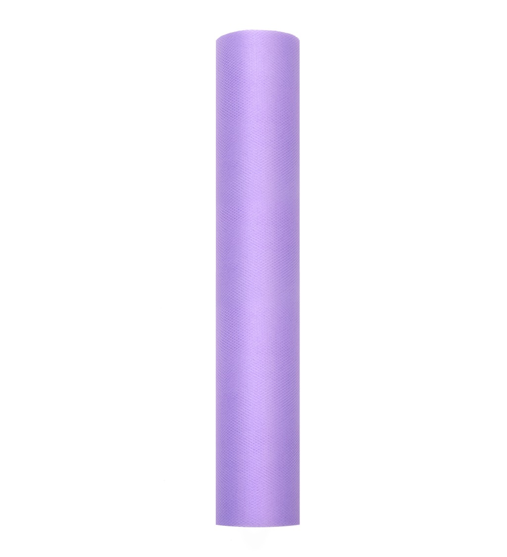 Jednobarevný fialový tyl - 0,3 m