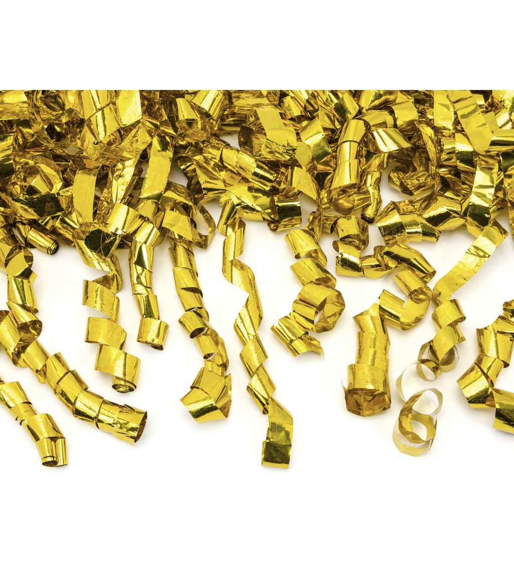 Zlaté konfety - 80 cm