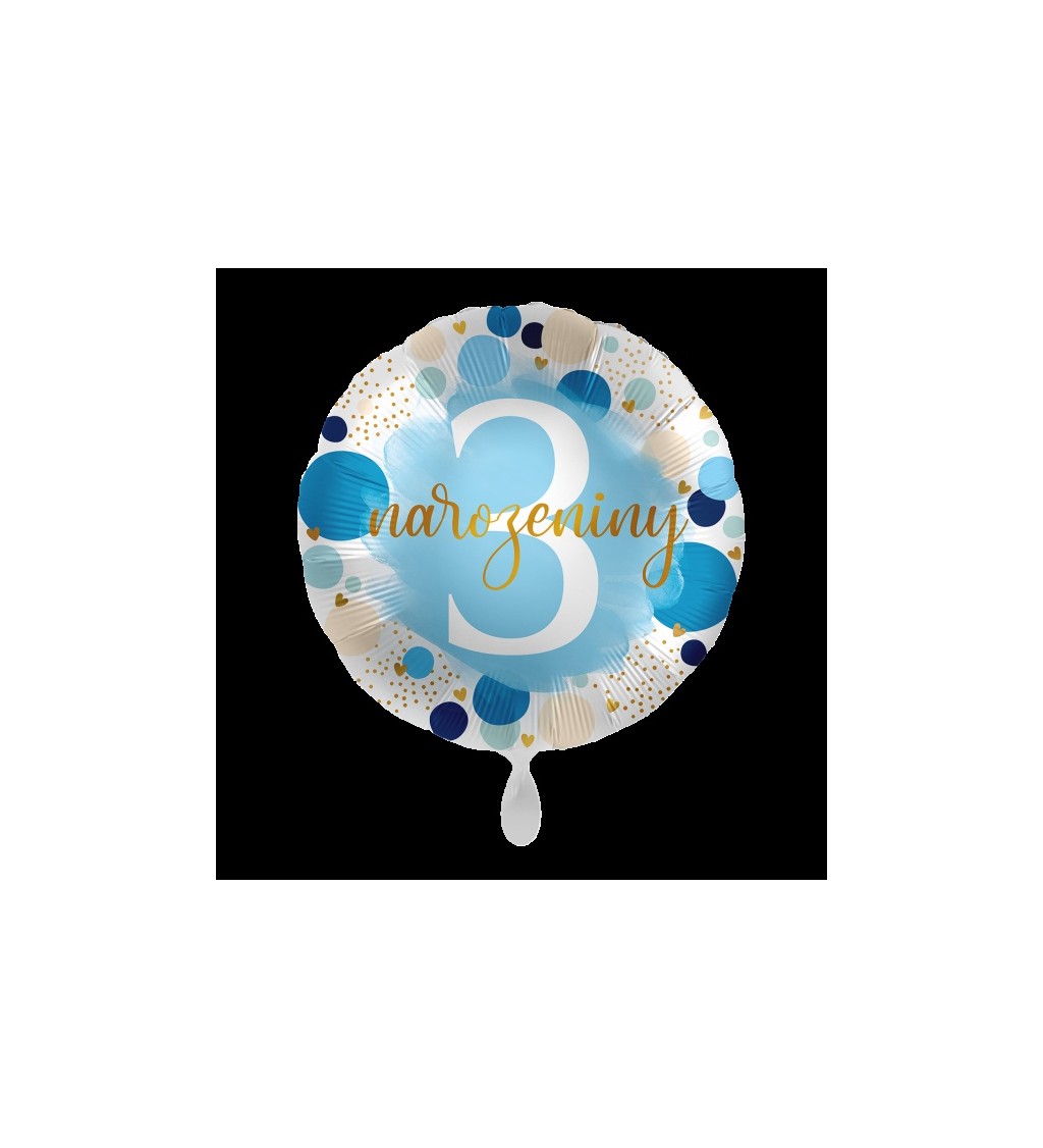 Balónek modrý - 3. narozeniny