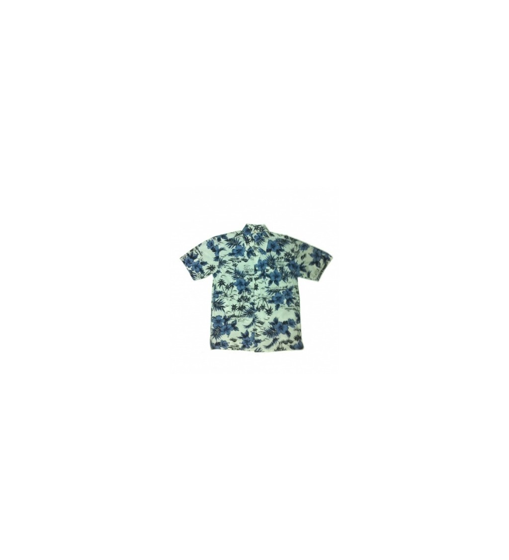 Havajská košile - navy světlá