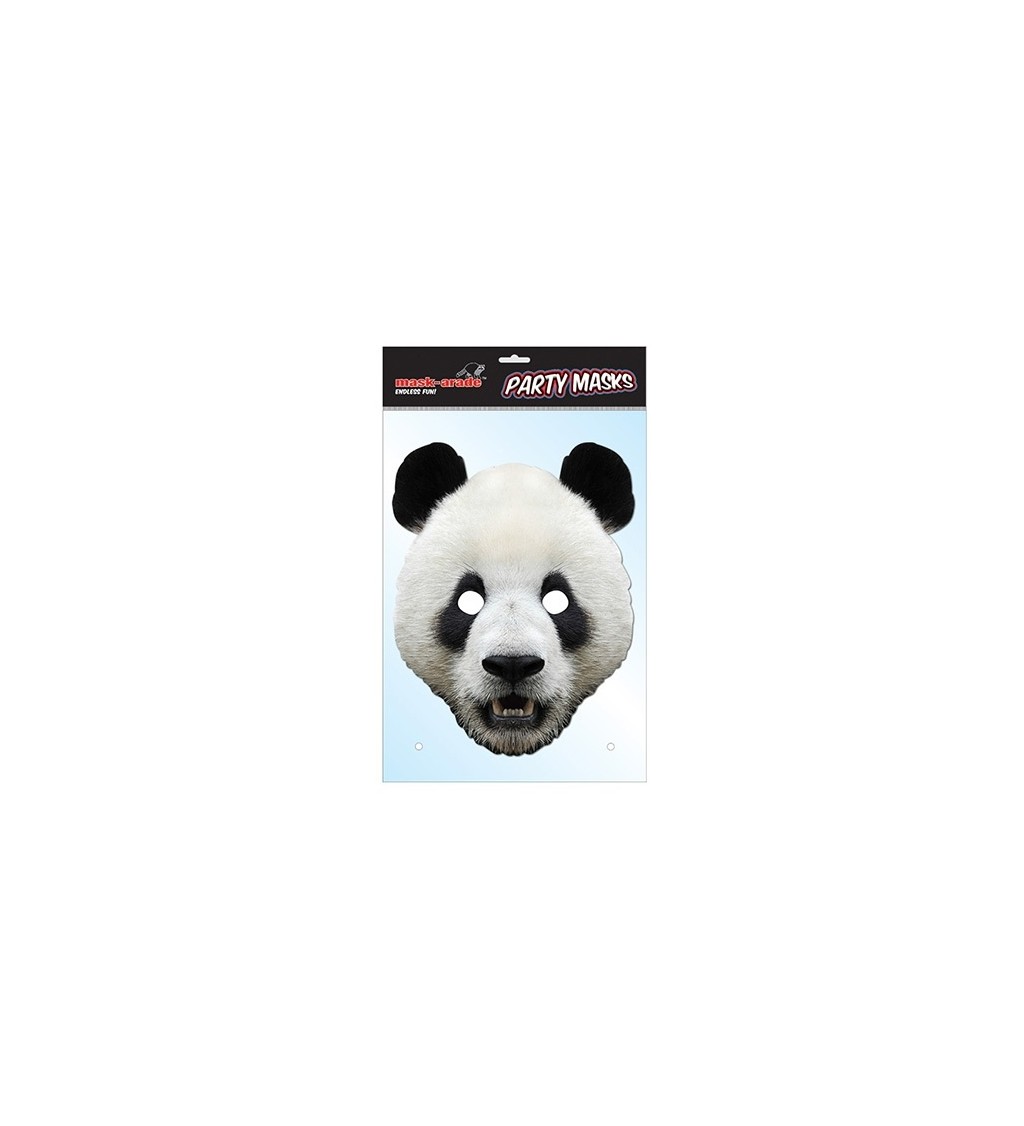 Papírová maska - Panda